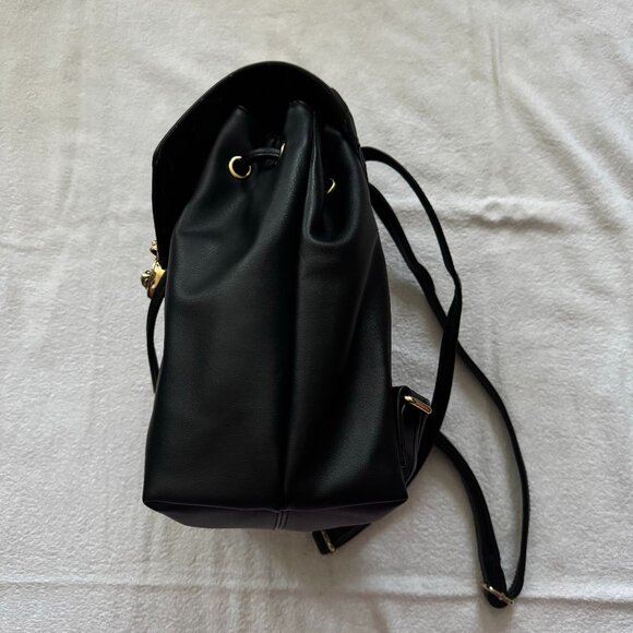 Aldo Aradoven Heart Pearl Bow Backpack, Black